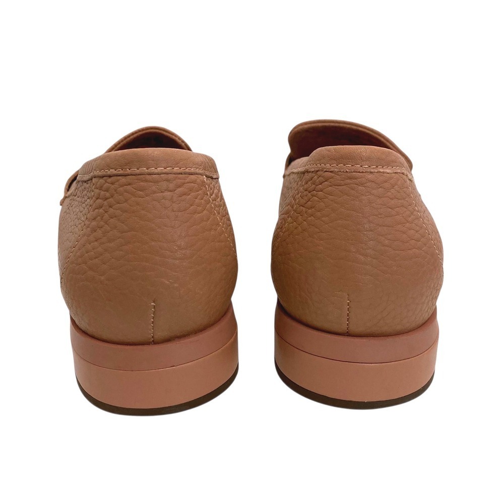SOLD Vionic Sellah tan Leather Loafers shoes 9 Pebbled comfort preppy minimalist - Picture 13 of 15